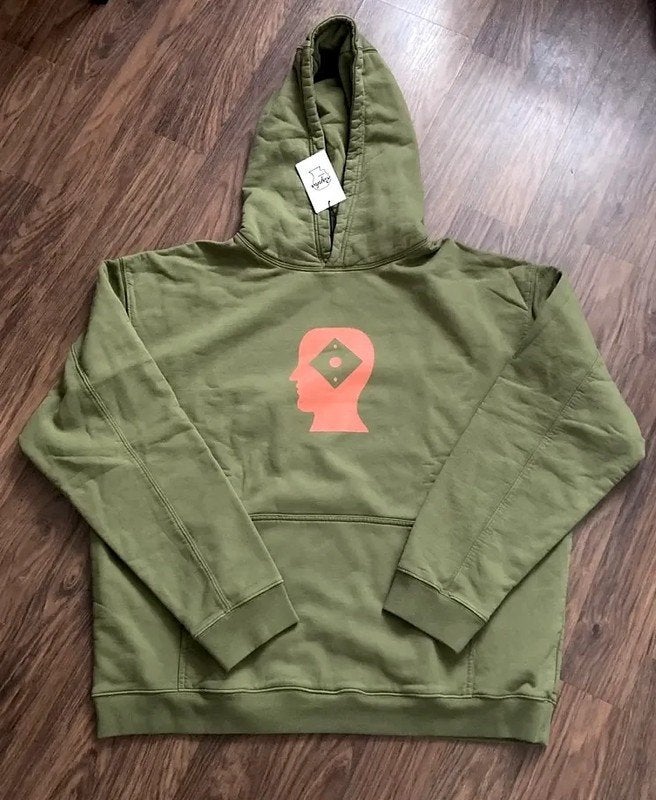Rapha Brain Dead hoodie sweater XL cycling fietsen mtb trail, Verzenden, Rapha, Groen, Maat 56/58 (XL)