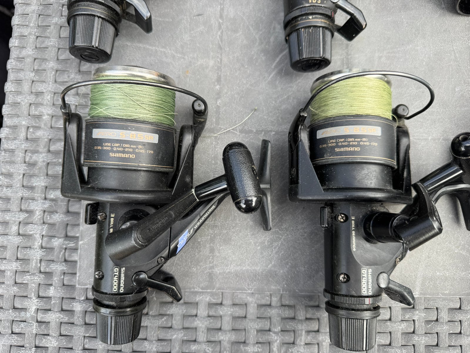 Shimano Baitrunner GT4000, Ophalen, Gebruikt