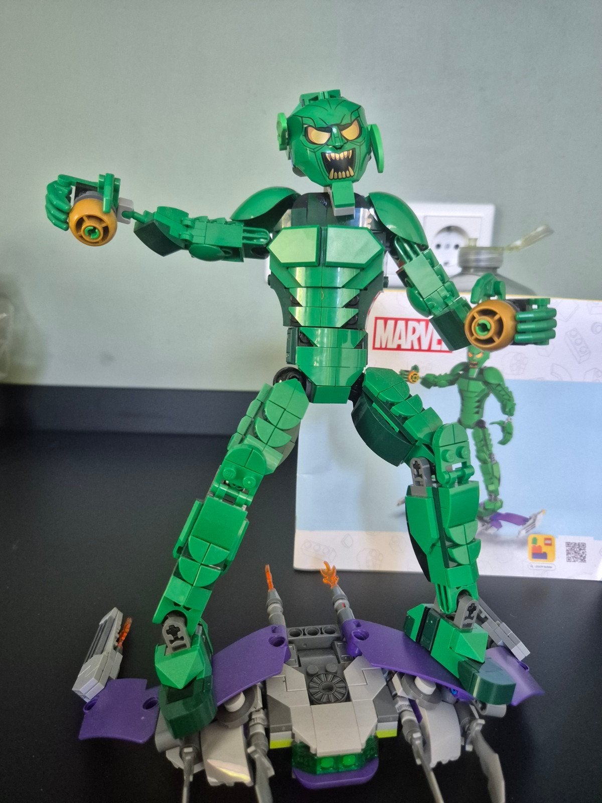 Lego 76284 Green Goblin, Verzamelen, G1, Ophalen of Verzenden, Zo goed als nieuw