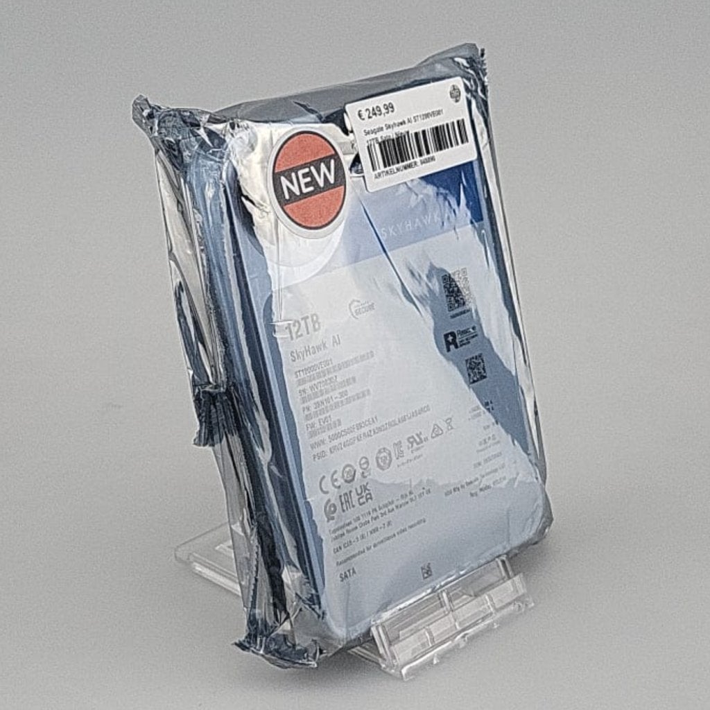 Seagate Skyhawk AI ST1200VE001 12TB Sata | Nieuw, Seagate, Nieuw, Support@seagate.com, 47488 Kato Road
Fremont, CA 94538
United States