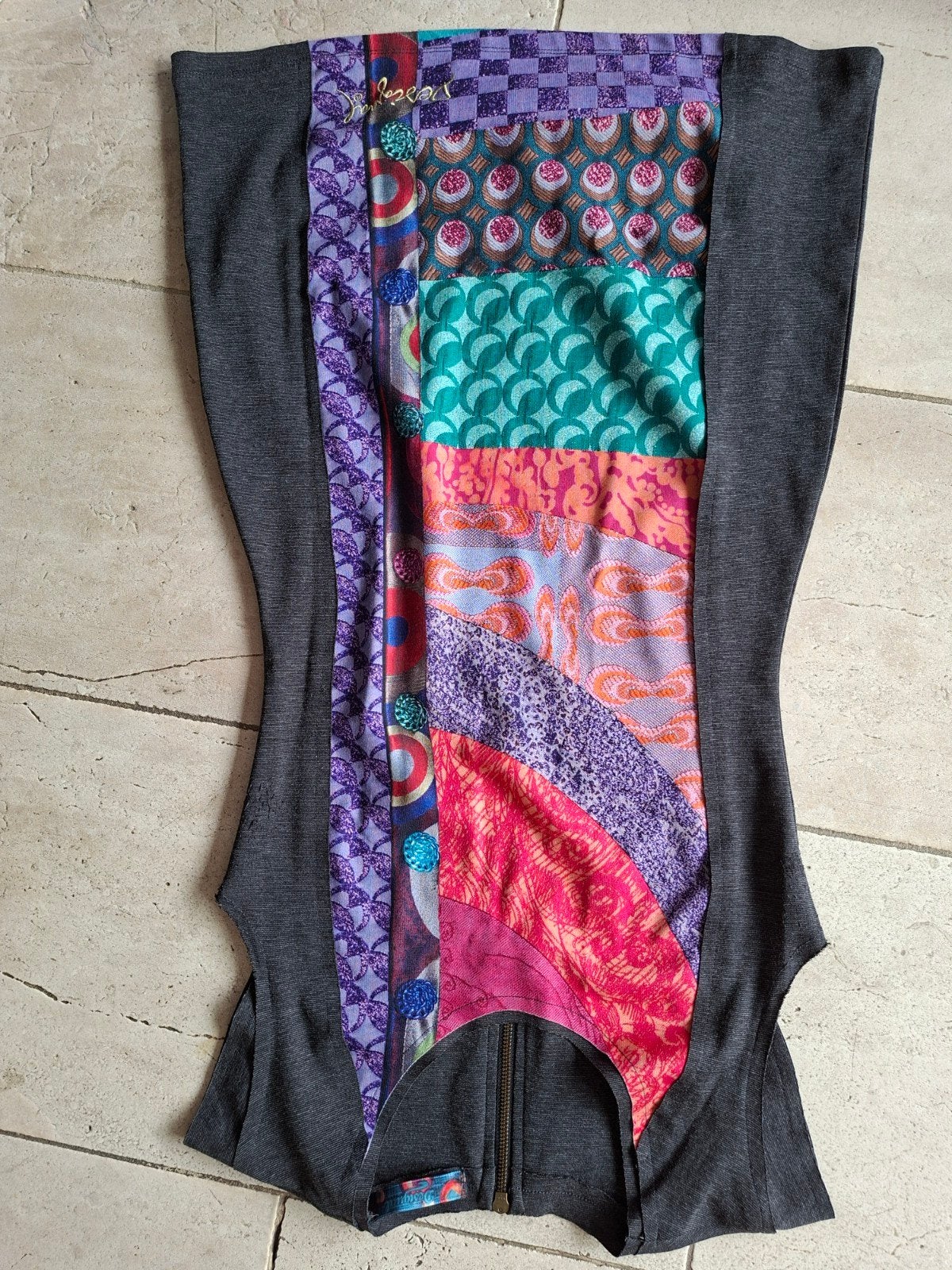 Desigual jurk maat S, Gedragen, Boven de knie, Meerkleurig, Verzenden