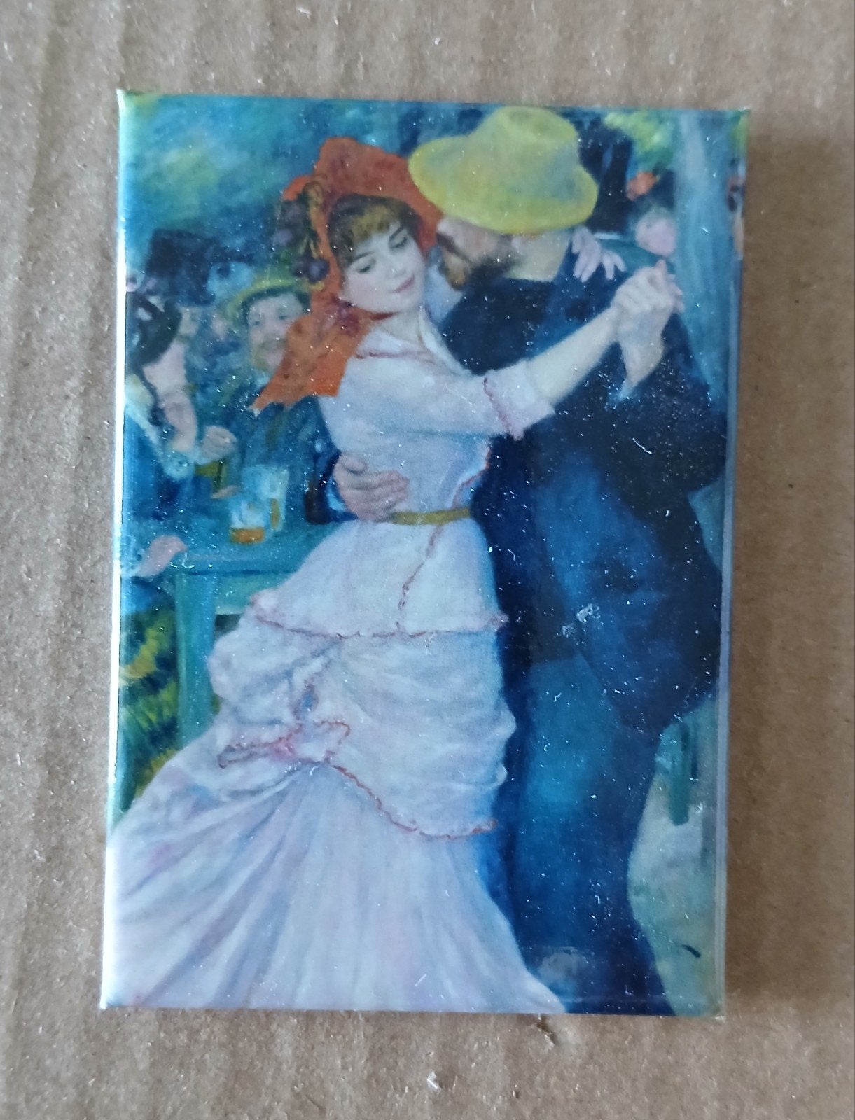 Magneet met Renoir's 'Bal du moulin de la Galette', Ophalen of Verzenden, Gebruikt