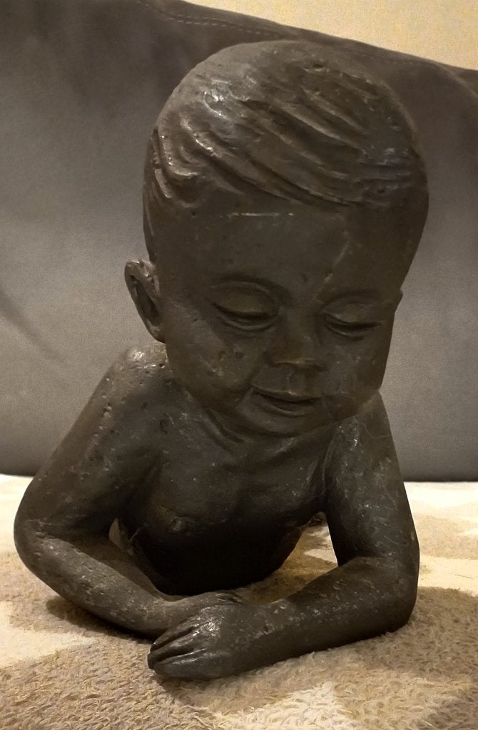 beeld baby, Verzamelen, Beelden en Beeldjes, Ophalen of Verzenden, Zo goed als nieuw, Mens