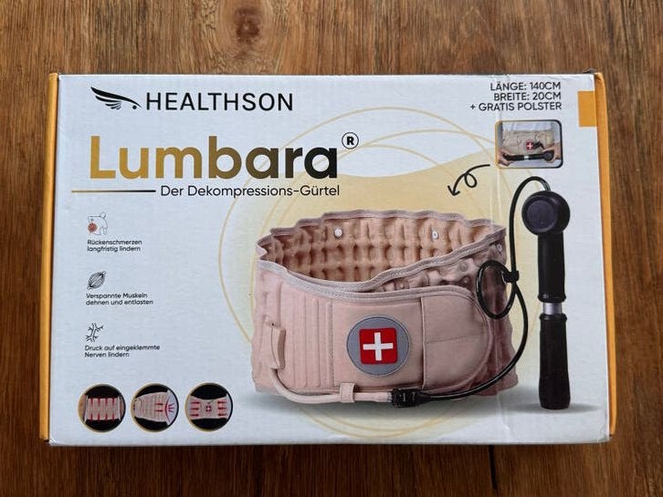 HEALTHSON Lumbara decompressie ruggordel, Ophalen of Verzenden, Nieuw, Overige typen