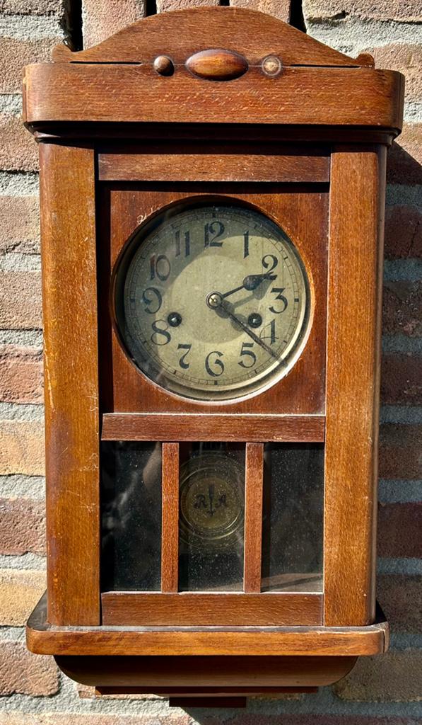 MINI bakregulateur jaren 50, Antiek en Kunst, Antiek | Klokken, Ophalen of Verzenden