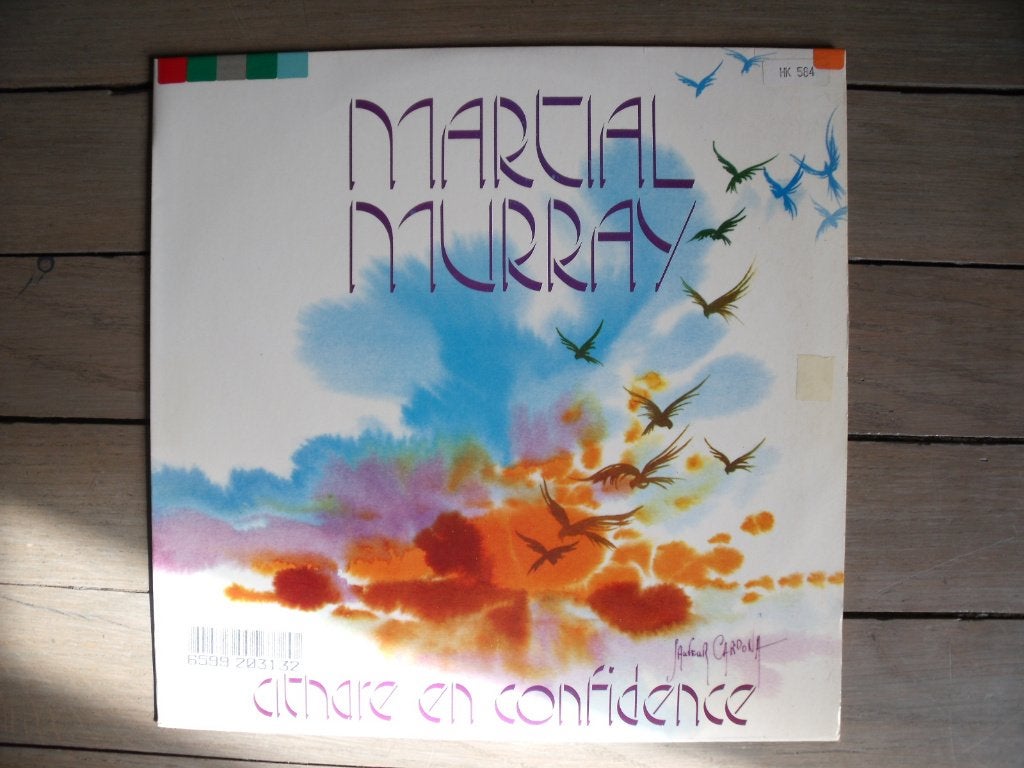 Martial Murray - Cithare en confidence, Ophalen of Verzenden, Gebruikt, 12 inch, LP