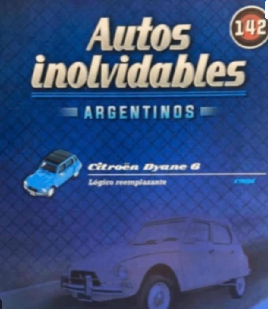 Citroen Dyane 6 '81 schaal 1/43 serie Autos Argentinos # 142, Verzenden, Nieuw, Auto, Overige merken