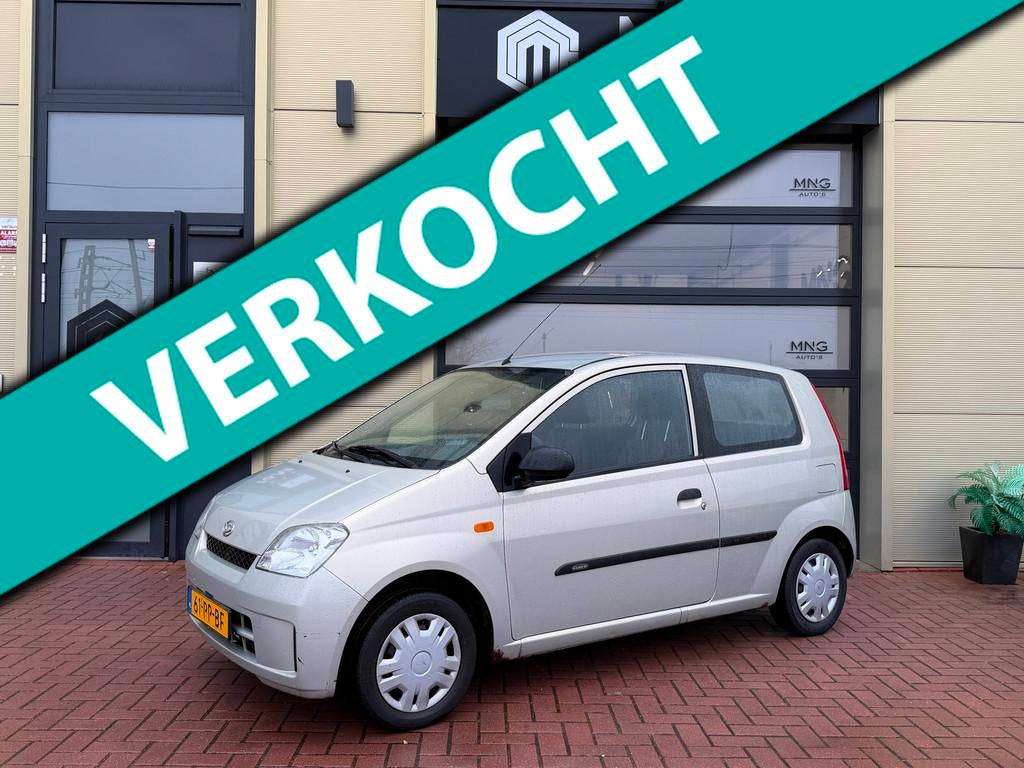 Daihatsu Cuore 1.0-12V Tokyo|AUTOMAAT|AIRCO|STUURBKR|, Auto's, 18 €/maand, 4 stoelen, Cuore, Beige