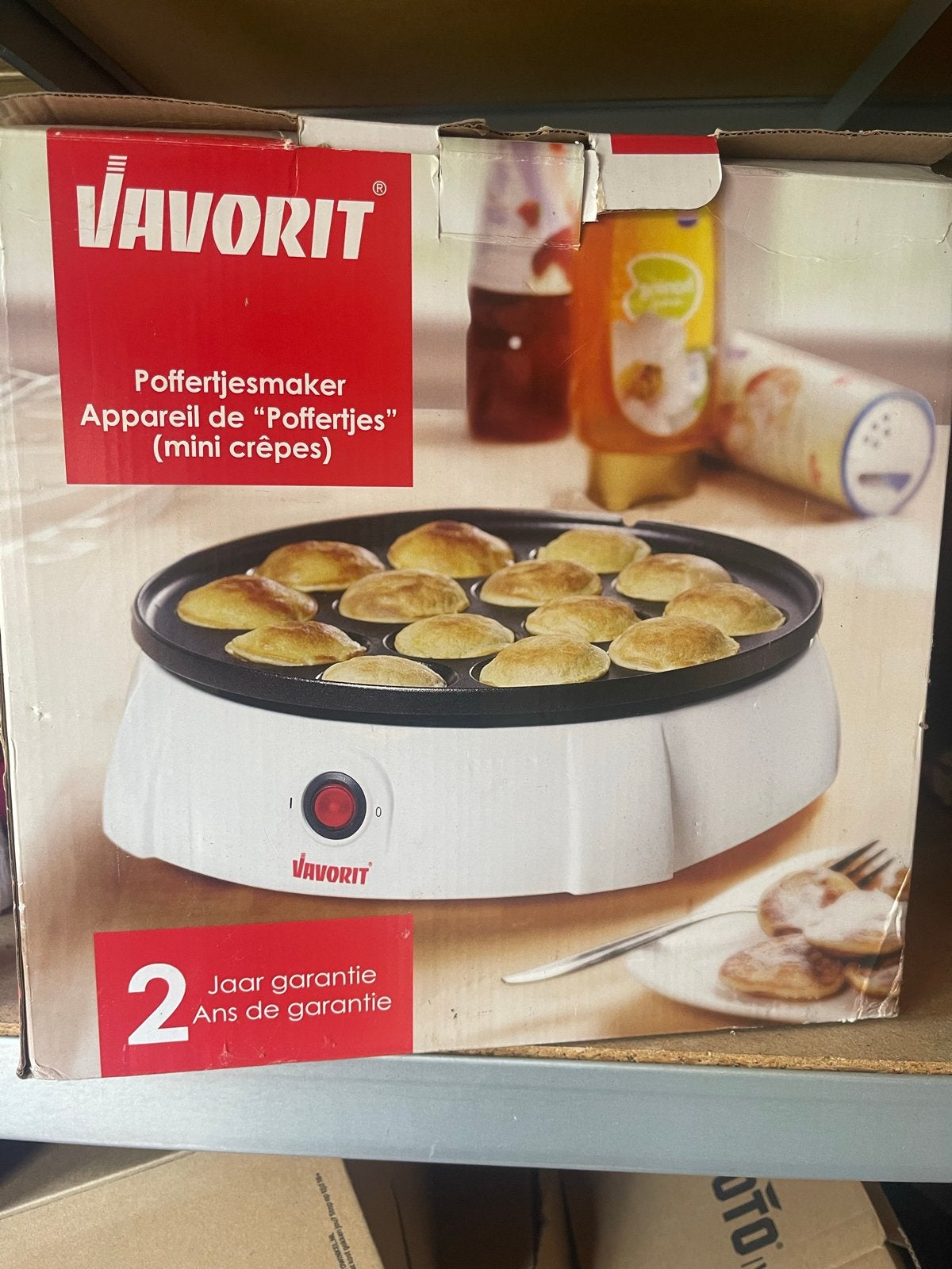 Vavorit Poffertjesmaker - Nieuw in doos, Ophalen of Verzenden, Nieuw