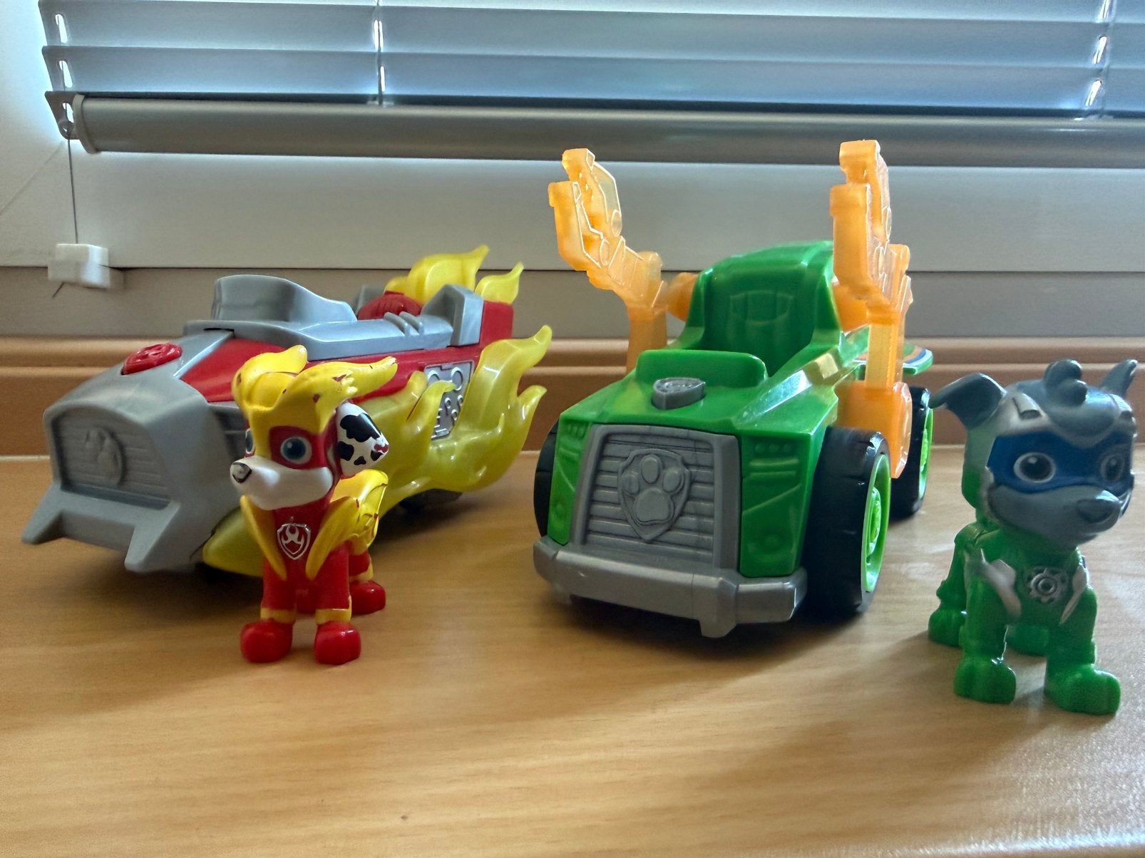 Set Paw Patrol Mighty Pups, Ophalen of Verzenden, Gebruikt