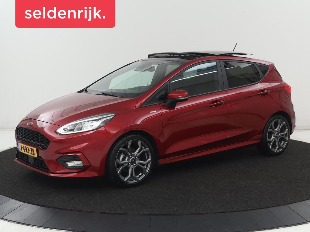 Ford Fiesta 1.0 EcoBoost ST-Line | 1e eigenaar | Panoramadak, Auto's, Ford, Voorwielaandrijving, Stof, Gebruikt, Euro 6