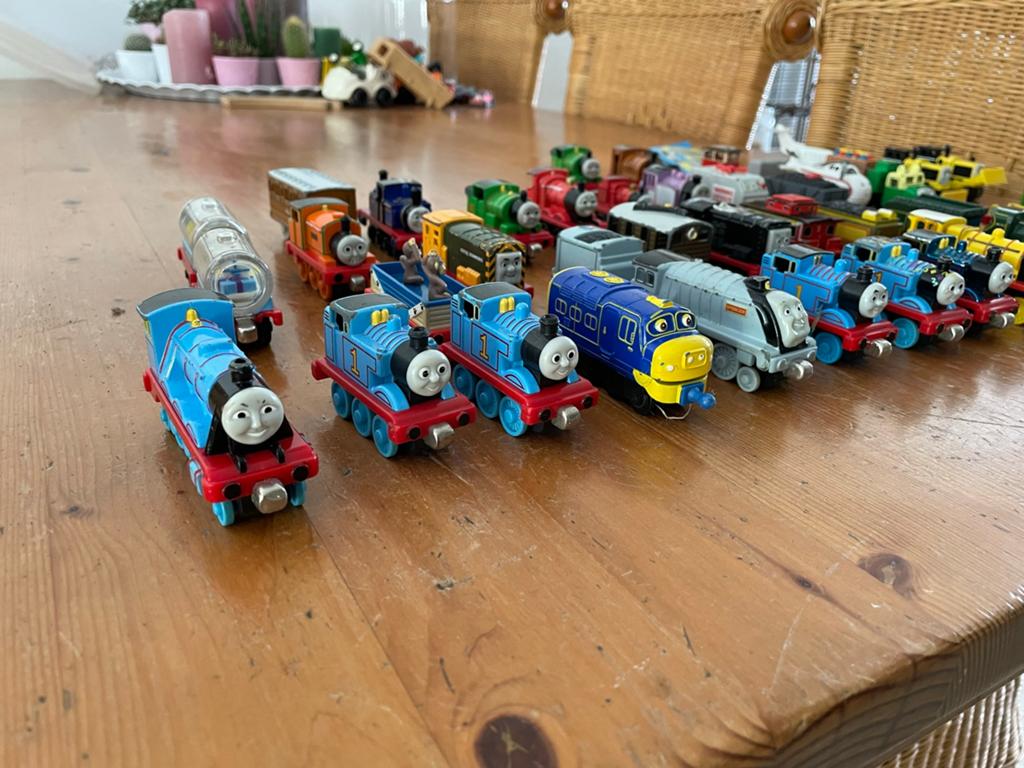 Grote mooie set Thomas de Trein., Kinderen en Baby's, Speelgoed | Thomas de Trein, Ophalen, Gebruikt