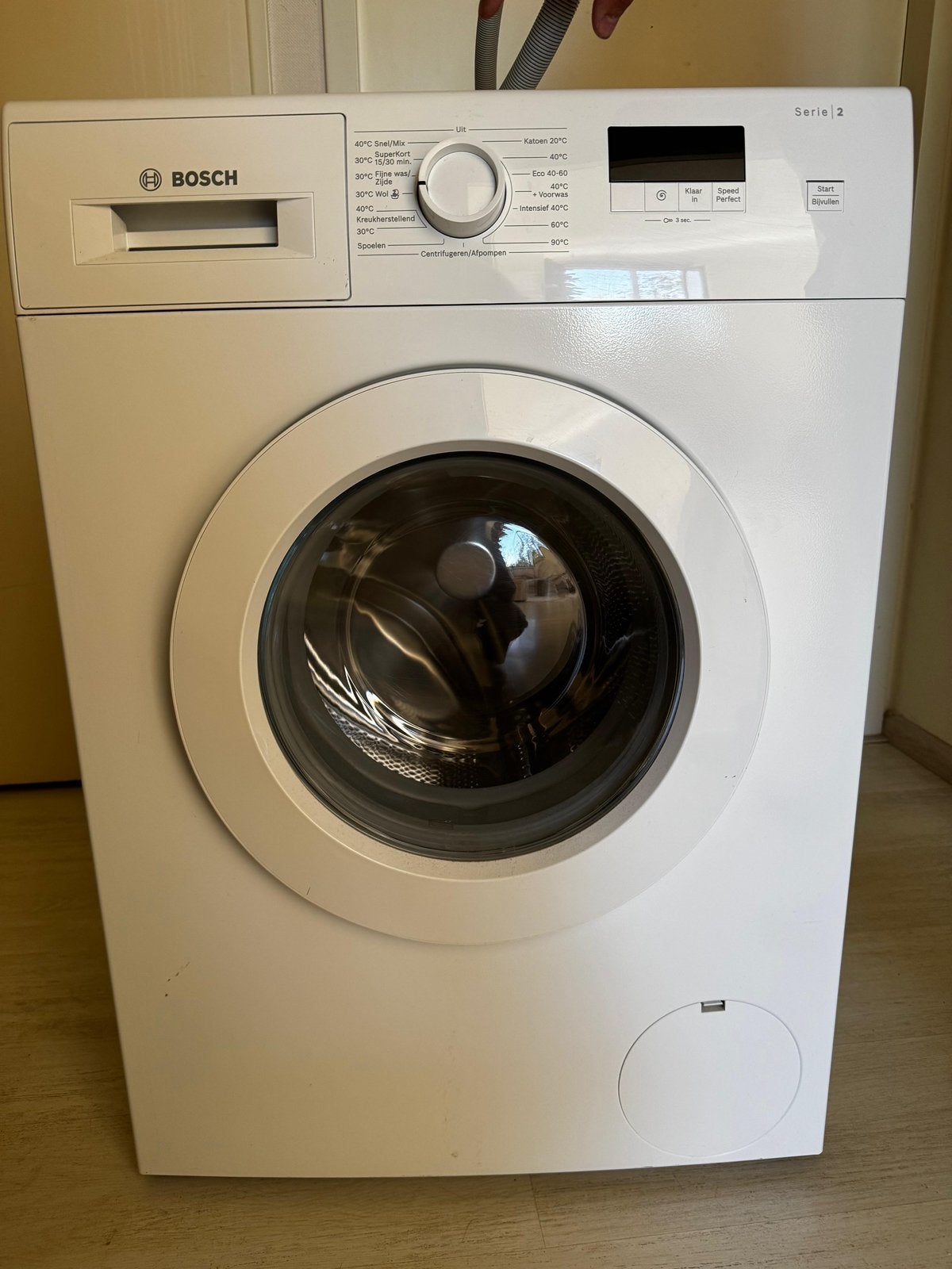 Bosh 2 serie wasmachine goeie staat, Ophalen, 8 tot 10 kg, 85 tot 90 cm, 1600 toeren of meer