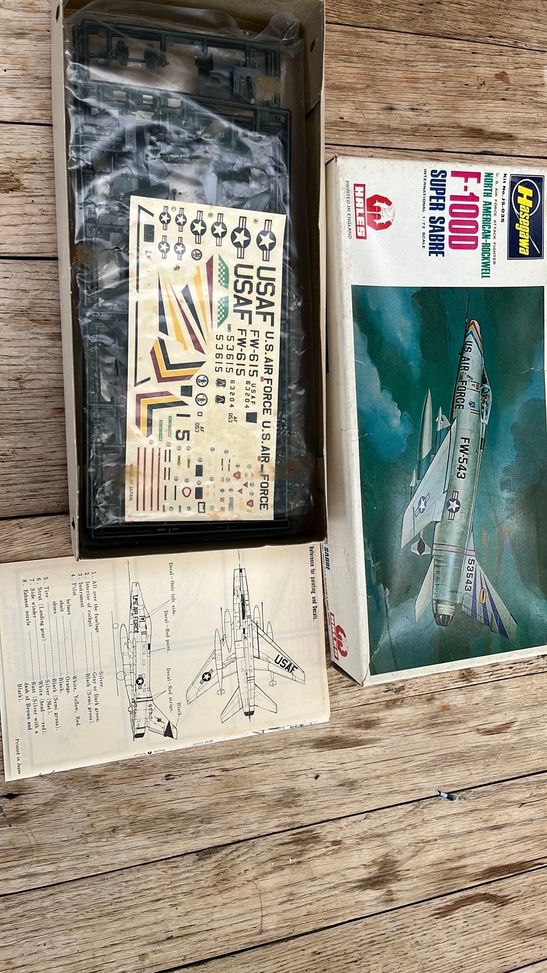 Hasegawa F-4E Phantom II Bouwpakket Vliegtuig 1:72, Nieuw, Ophalen of Verzenden, Vliegtuig, Hasegawa