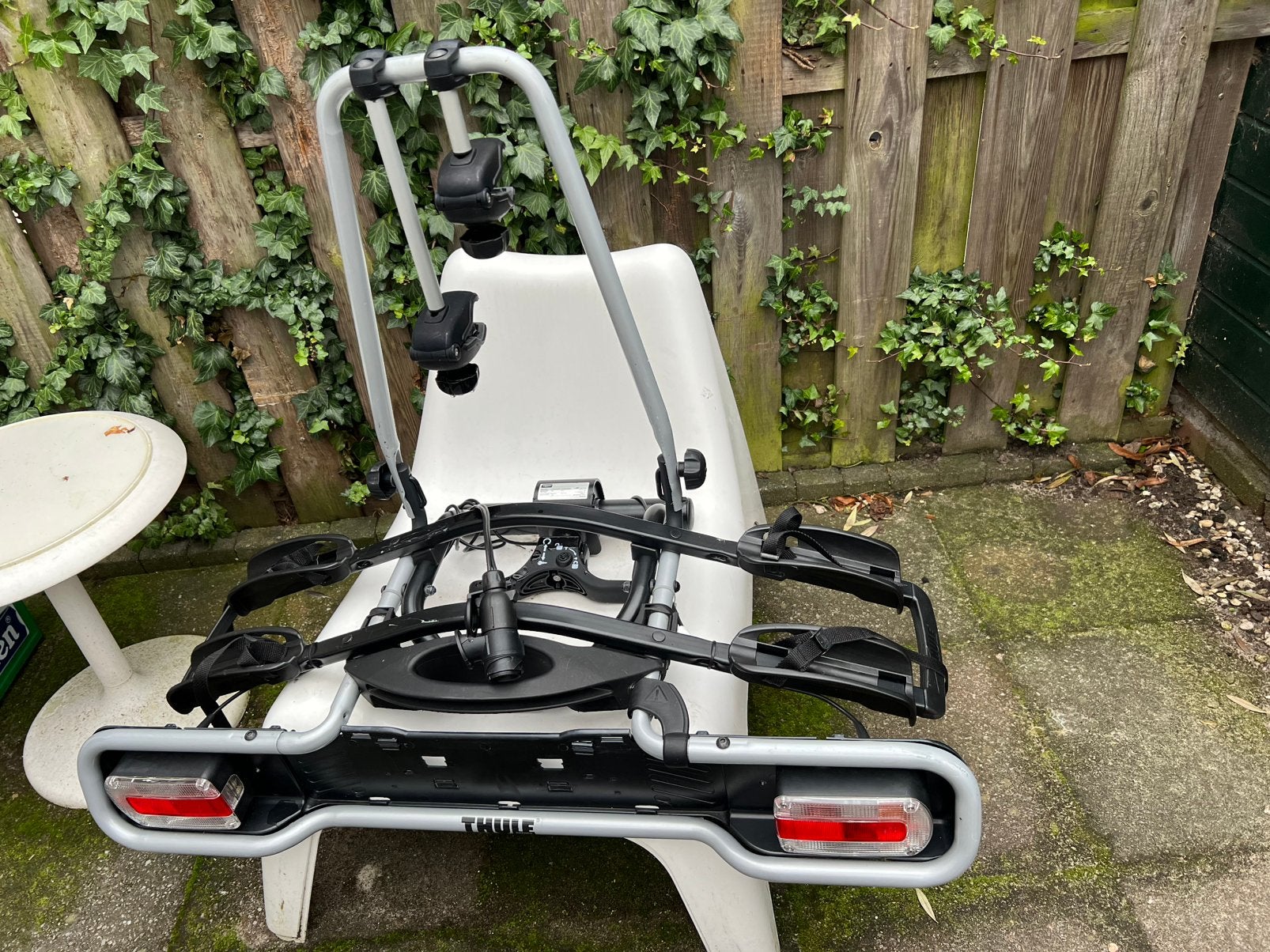 TE HUUR Zeer nette Thule Euroride, Auto diversen, Fietsendragers, Ophalen, Zo goed als nieuw, Trekhaakdrager