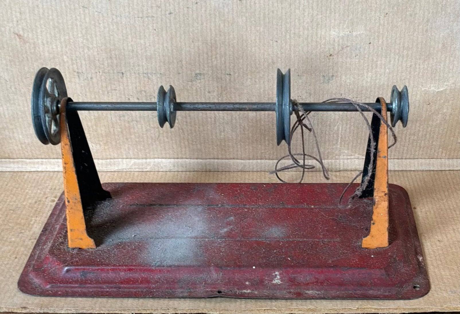 Stoommachine accessoire jaren 30 Riemwiel Transmissie, Ophalen of Verzenden