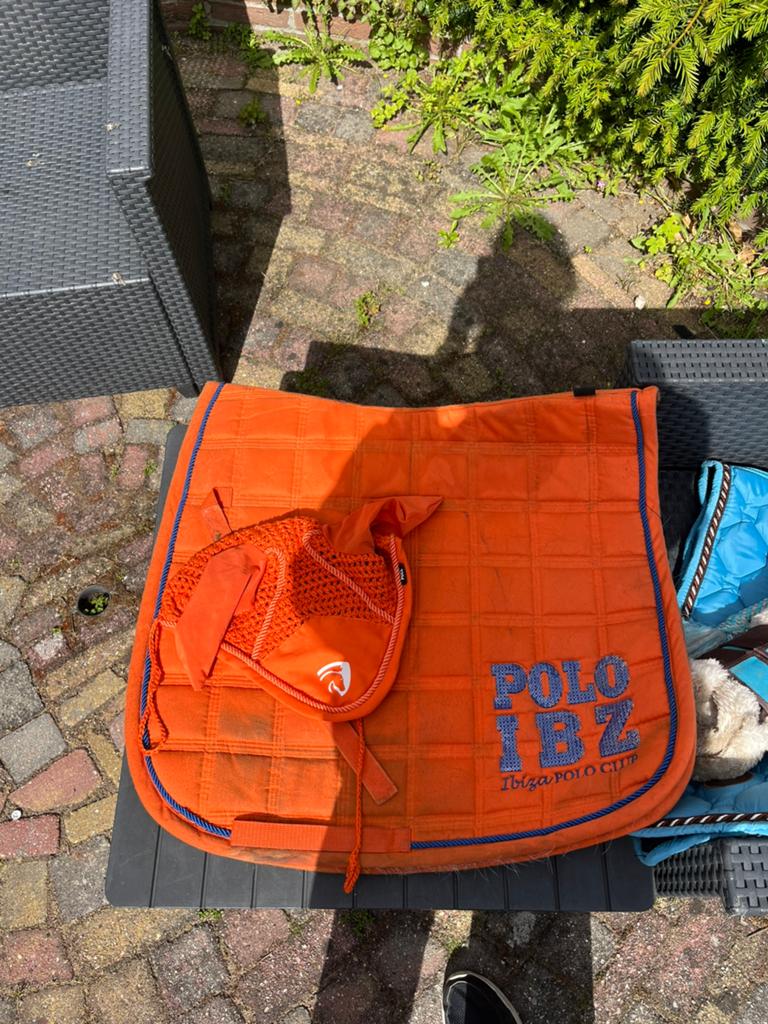 Super leuk oranje set, Ophalen of Verzenden, Zo goed als nieuw