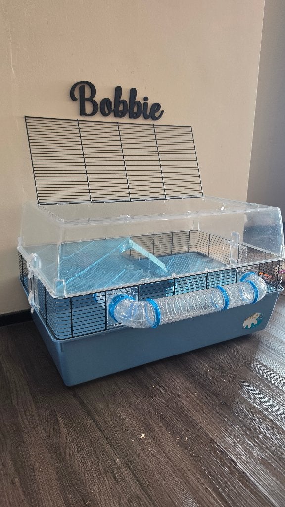 Dwerghamster kooi, Dieren en Toebehoren, Kooi, Minder dan 75 cm, Zo goed als nieuw, Hamster