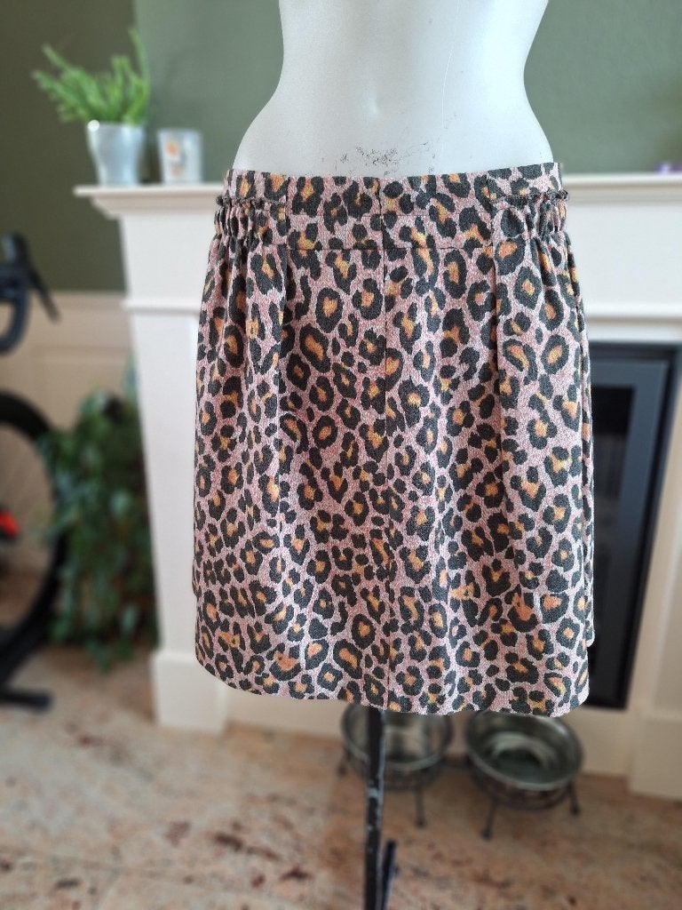 Bogner winter rok luipaard print gevoerd wol 38 M, Kleding | Dames, Maat 38/40 (M), Overige kleuren, Verzenden, Bogner