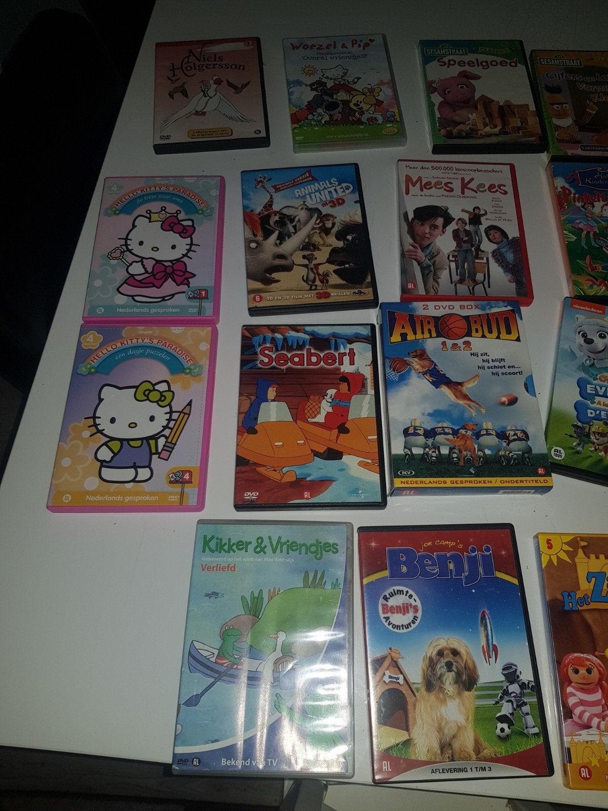 Diverse kinderfilms DVD: Cars, Little Cars, Benji, Zandkaste, Animatie, Alle leeftijden, Ophalen of Verzenden, Zo goed als nieuw
