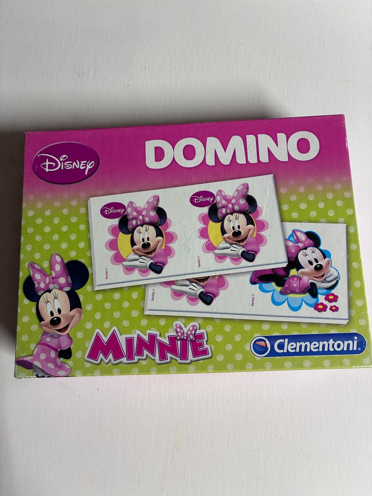 Disney Minnie Domino spel Clementoni, Ophalen of Verzenden, Gebruikt, Meisje