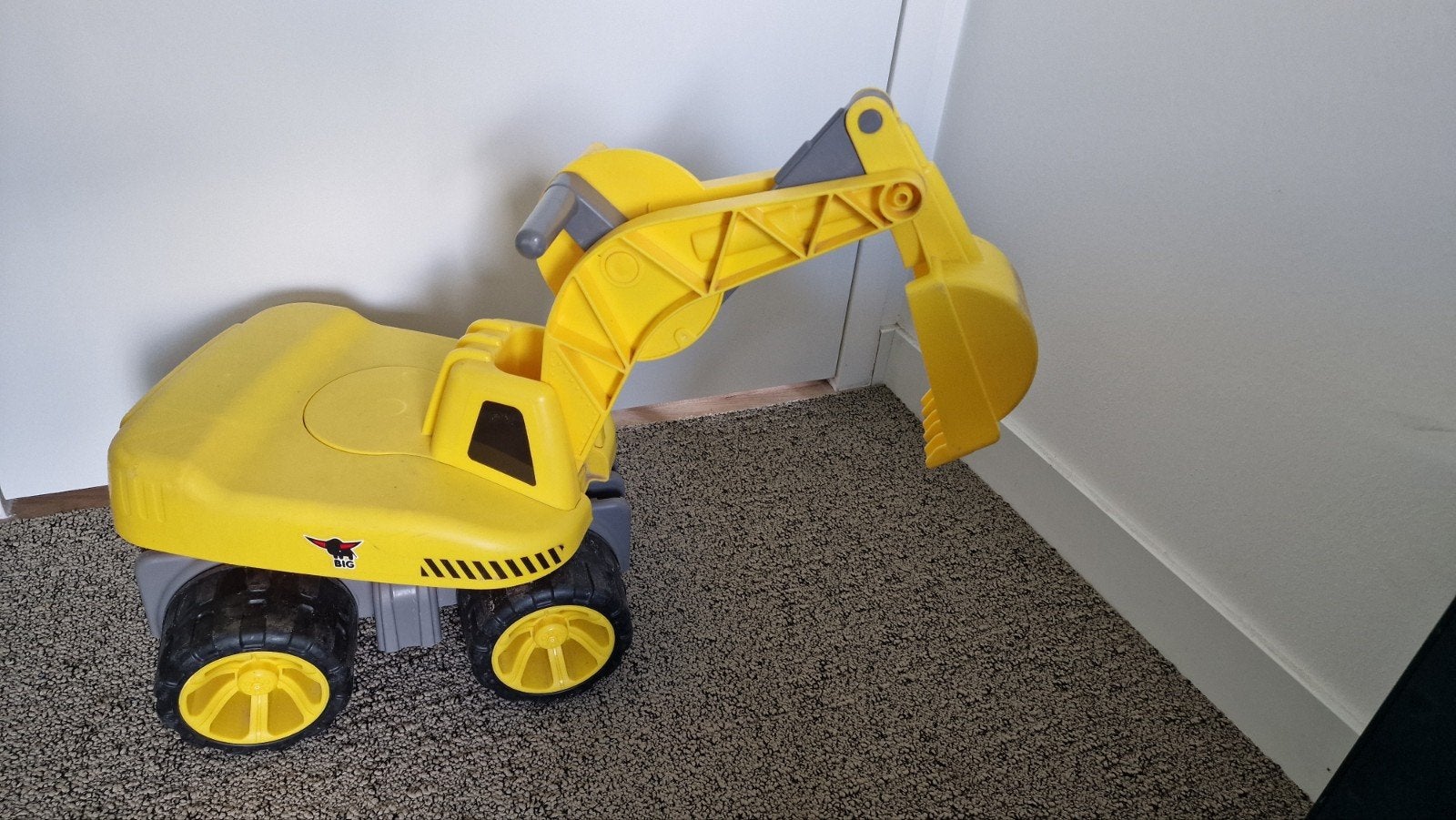 Te koop, nette Big Power graafmachine, loopauto, Ophalen of Verzenden, Zo goed als nieuw