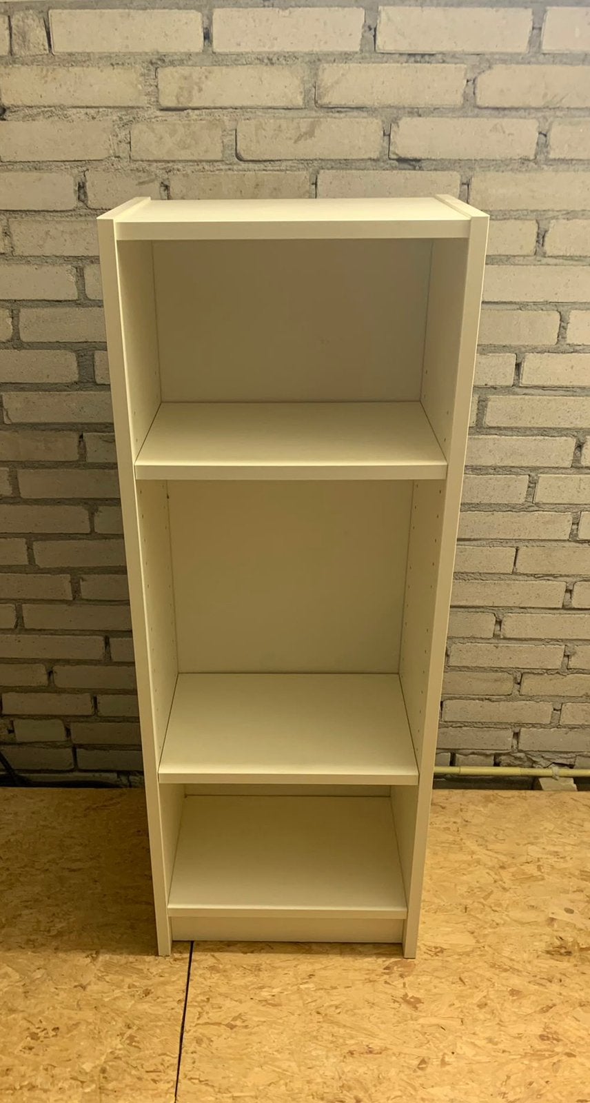Witte IKEA BILLY boekenkast, hoog 106 cm, breed 40, diep 28, Ophalen, Minder dan 50 cm, Gebruikt, 100 tot 150 cm