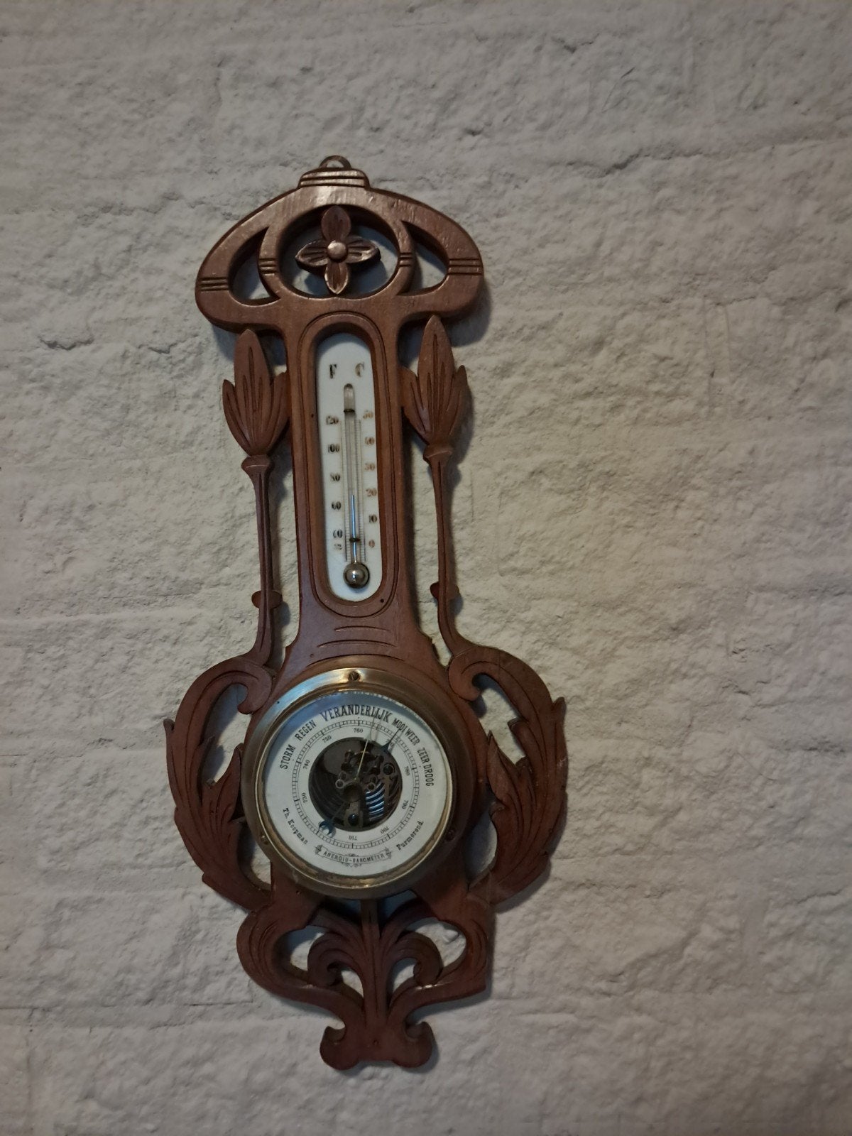 barometer, weerstation, Ophalen