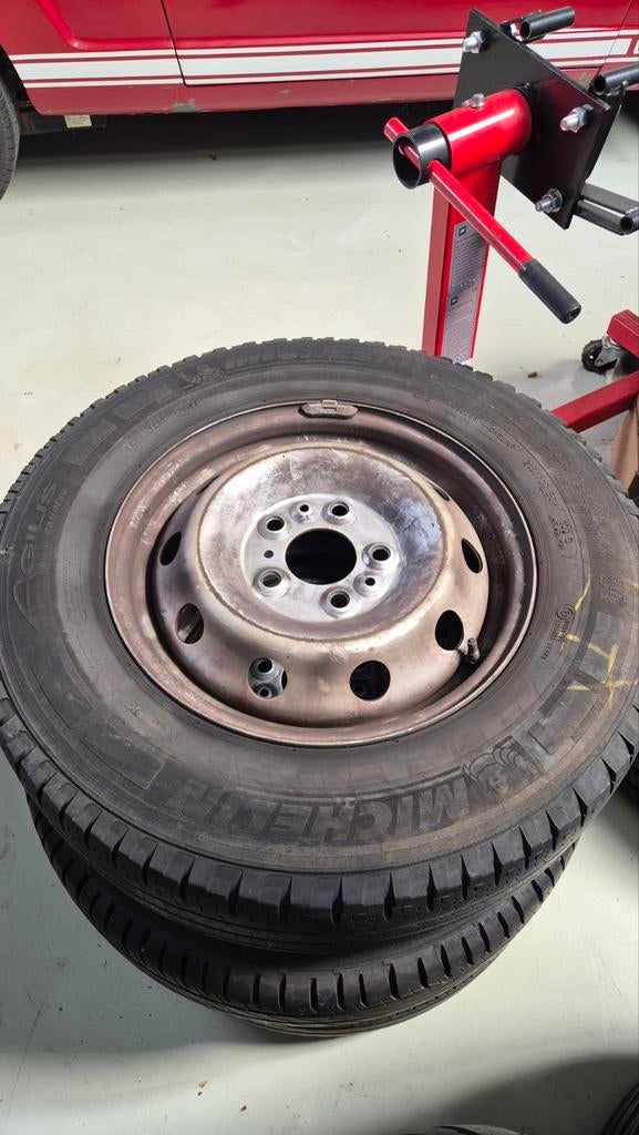 Reservewiel / Velg 15 inch Fiat Ducato Camper 5 x 118mm, Auto-onderdelen, Banden en Velgen, Ophalen, 15 inch, Banden en Velgen