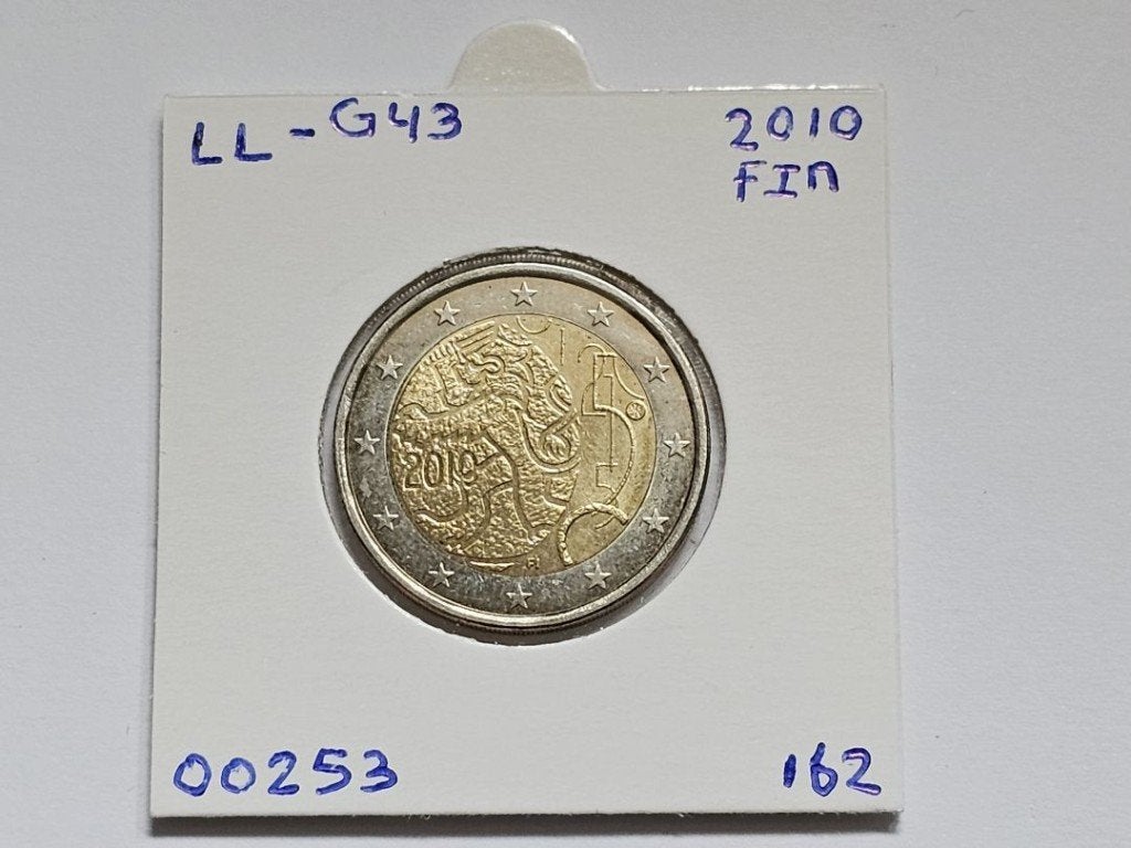 2-euromunt Finland (FIN) 2010 Herdenking LL-G43, Ophalen of Verzenden, Finland, 2 euro, Losse munt