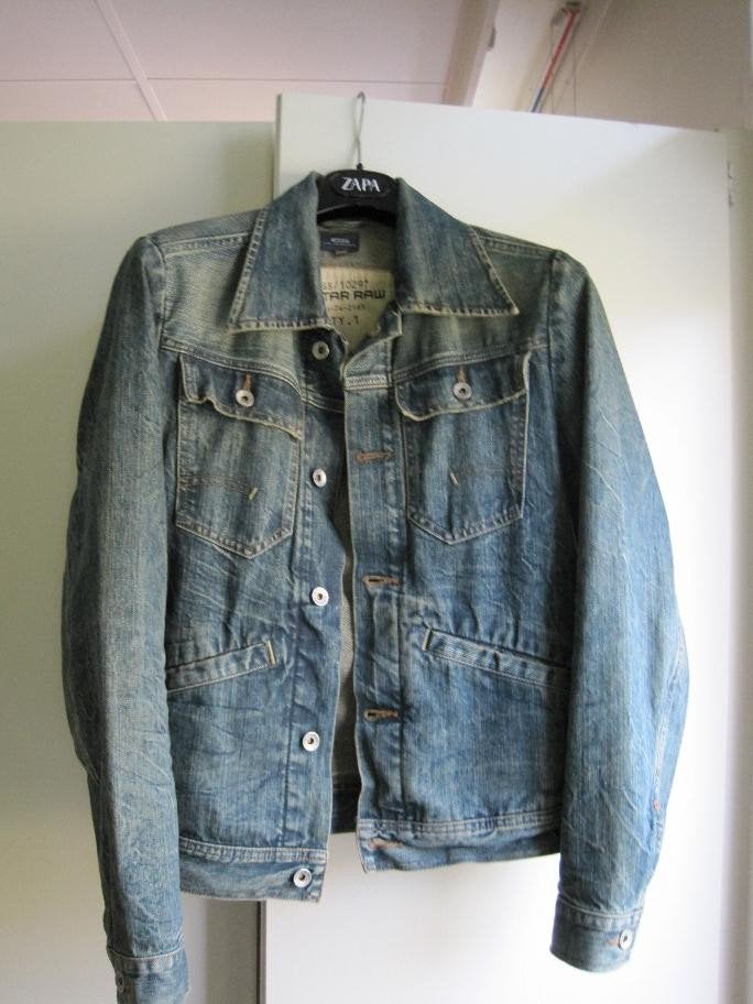 G-Star unisex spijkerjack in de maat M, G-Star Raw, Ophalen of Verzenden, Zo goed als nieuw, Maat 48/50 (M)