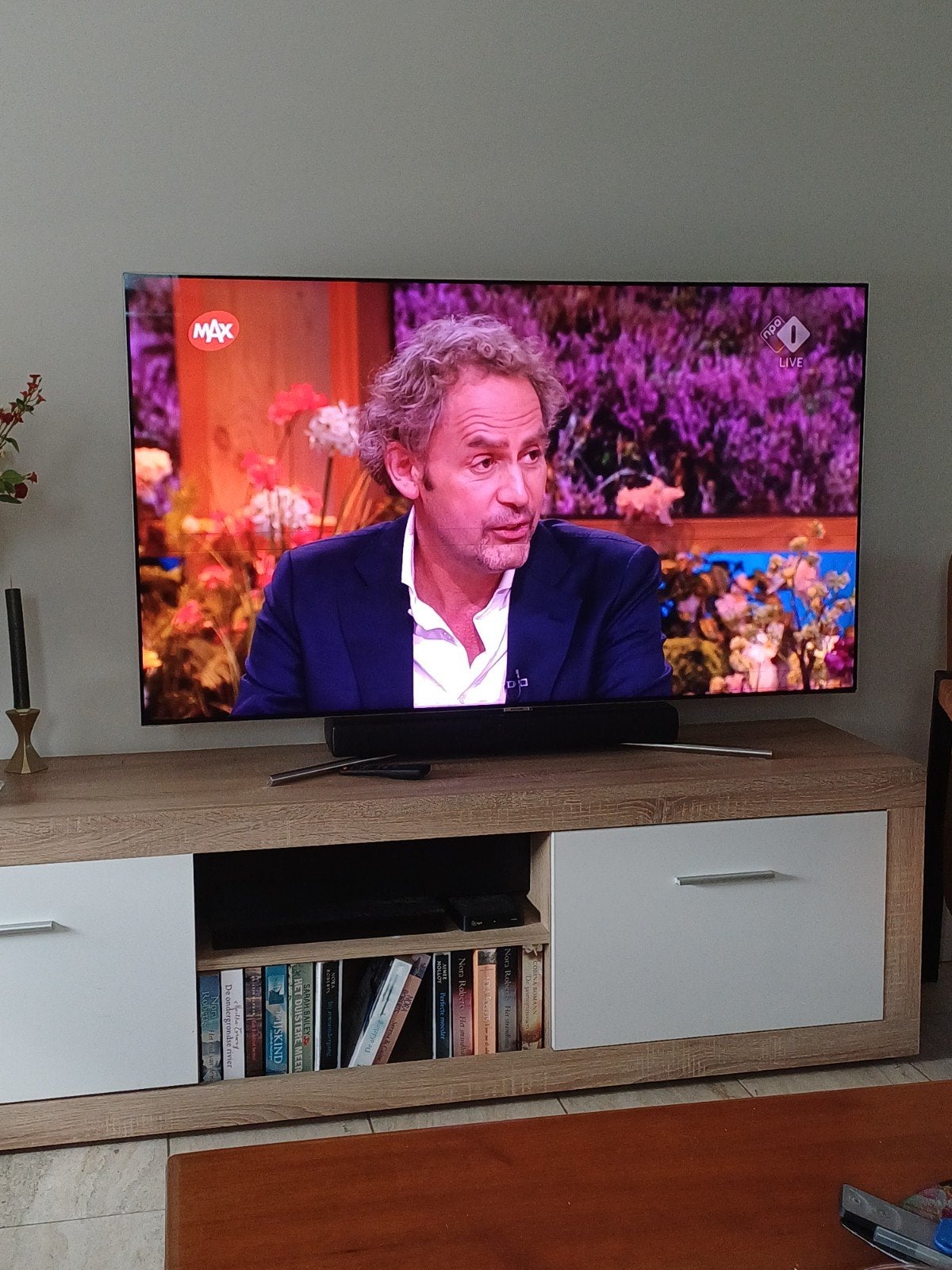 Samsung QLED 55 inch TV - Perfect voor Gaming, Audio, Tv en Foto, Televisies, Ophalen, Samsung, 100 cm of meer, Gebruikt