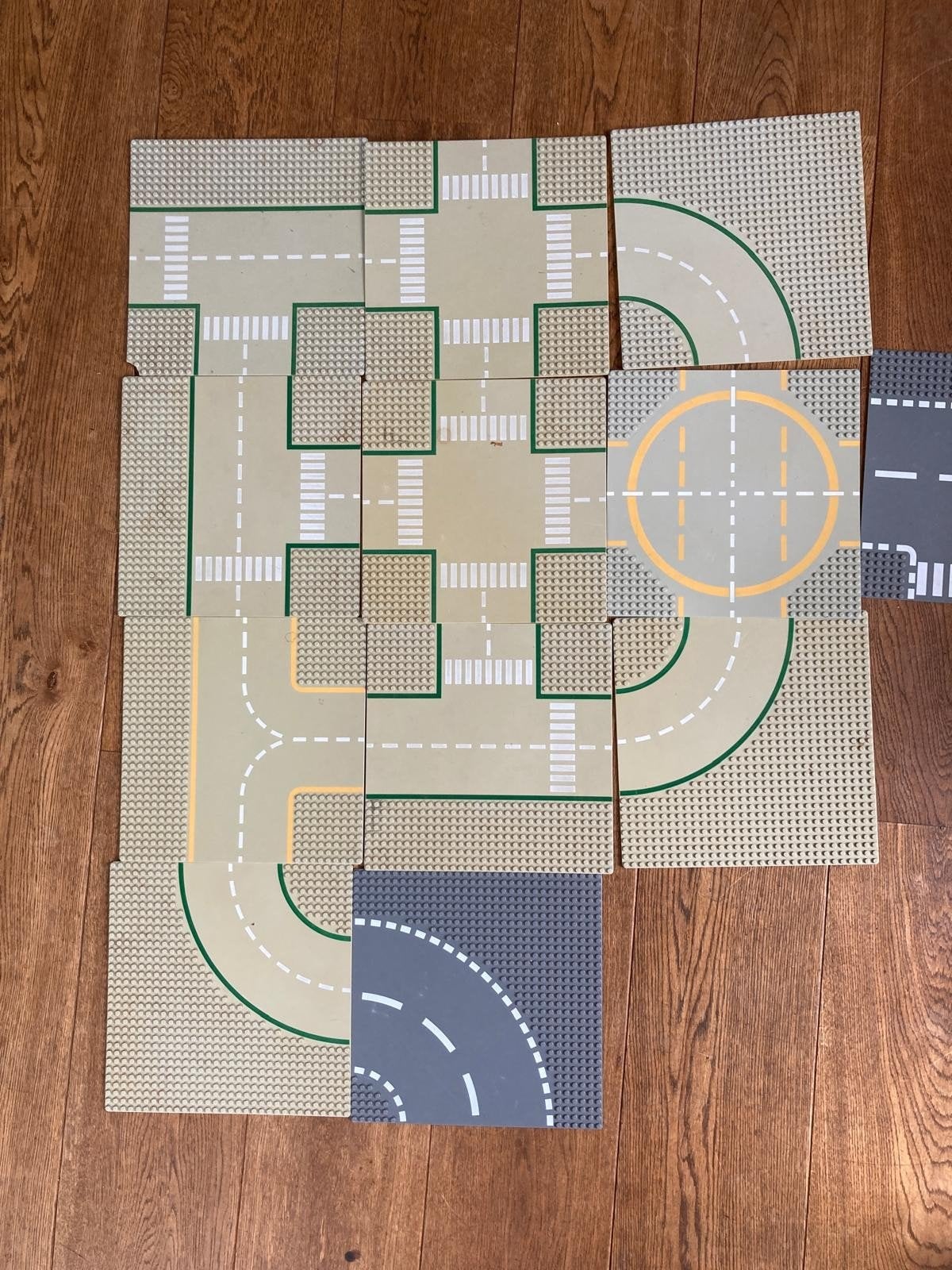 Lego wegenplaten 13st, Ophalen, Gebruikt