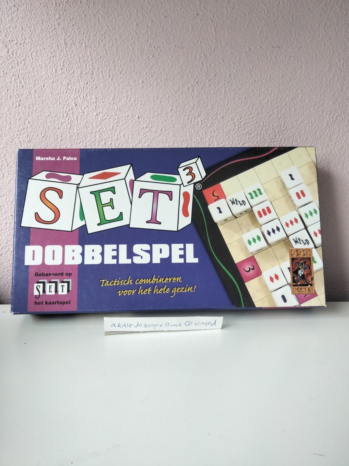 set dobbelspel, Een of twee spelers, Ophalen of Verzenden, Zo goed als nieuw, 999 Games