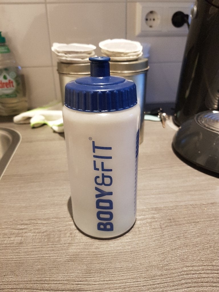 Bidonfles "Body & Fit"., Ophalen, Zo goed als nieuw