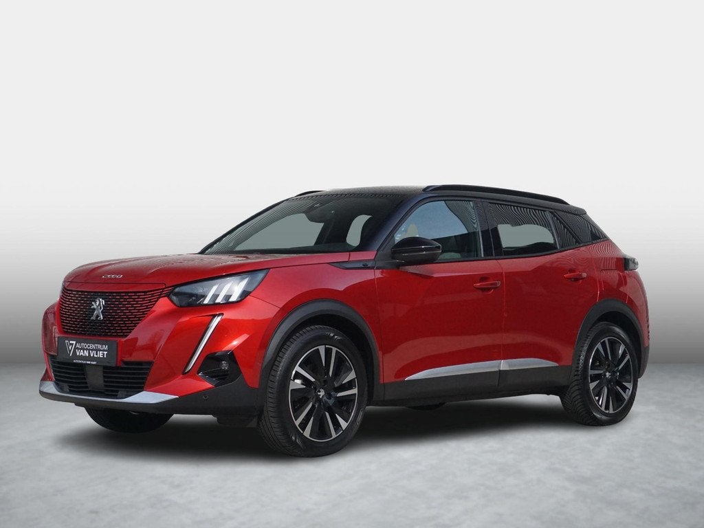 Peugeot e-2008 EV GT Pack 50 kWh Leder Alcantara (bj 2021), Automatische klimaatregeling, 136 pk, Gebruikt, 900 min