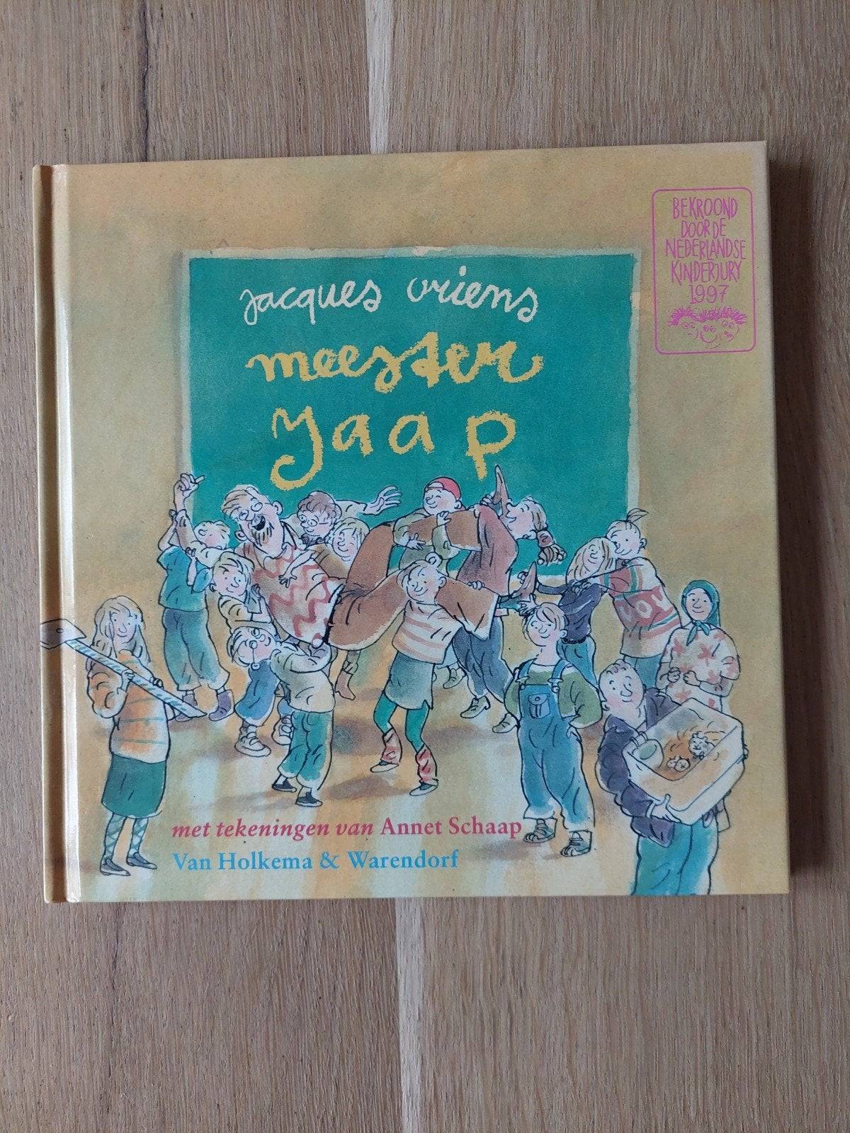 Meester Jaap - Jacques Vriens (Bekroond Kinderjury 1997), Boeken, Ophalen of Verzenden, Zo goed als nieuw, Jacques Vriens