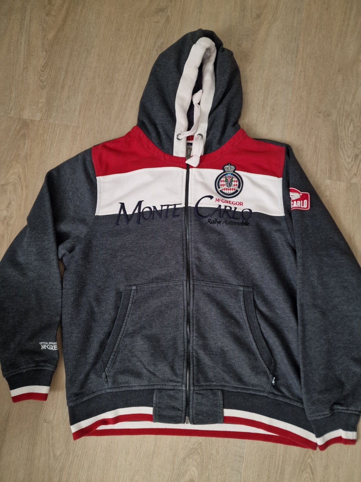 Mc Gregor Monte Carlo Rallye Vest, Ophalen of Verzenden, Zo goed als nieuw, Maat 56/58 (XL), Blauw