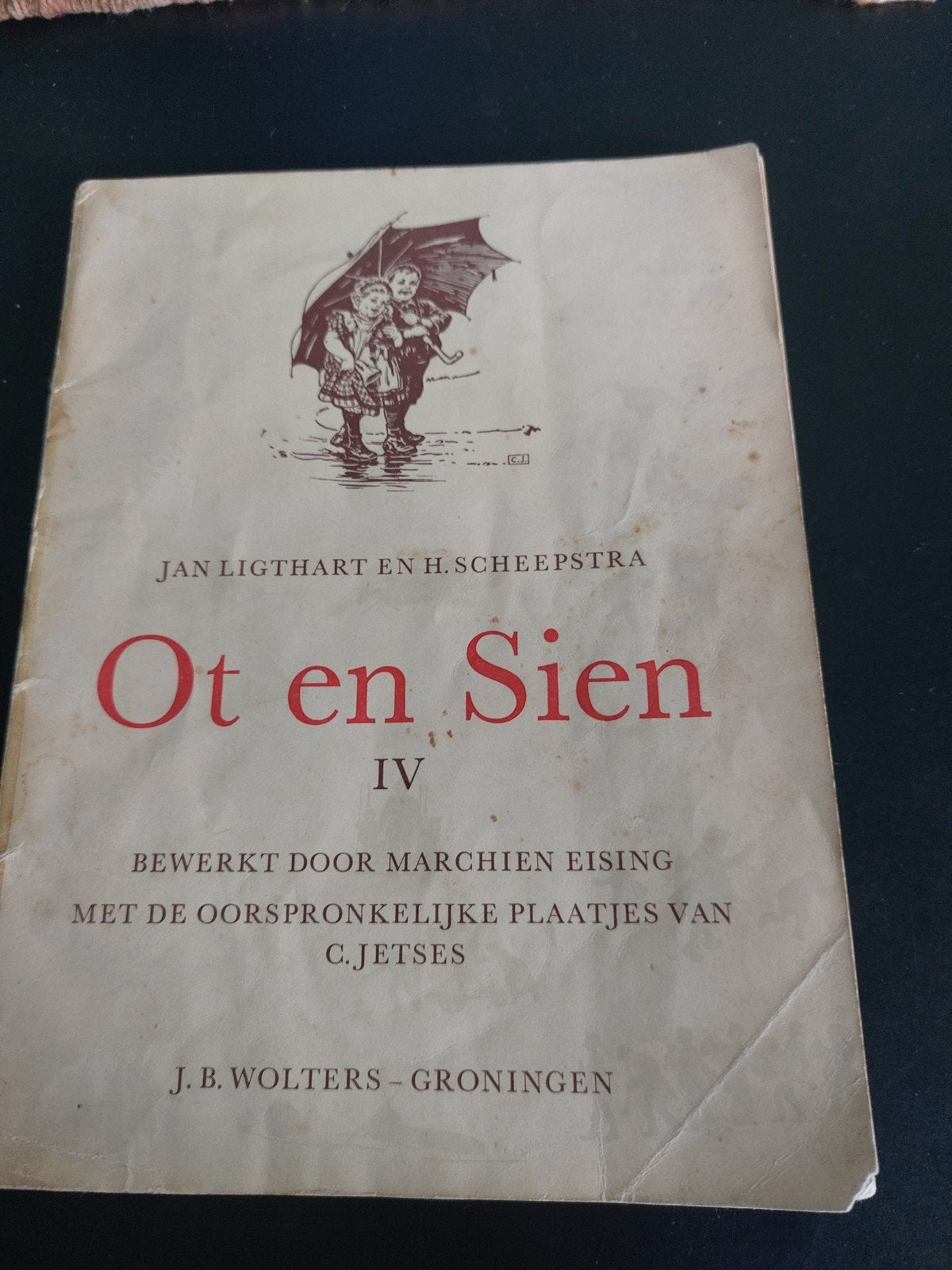 Ot en Sien IV 1961 - Jan Ligthart en H. Scheepstra (1961), Ophalen of Verzenden, Gelezen, Fictie algemeen