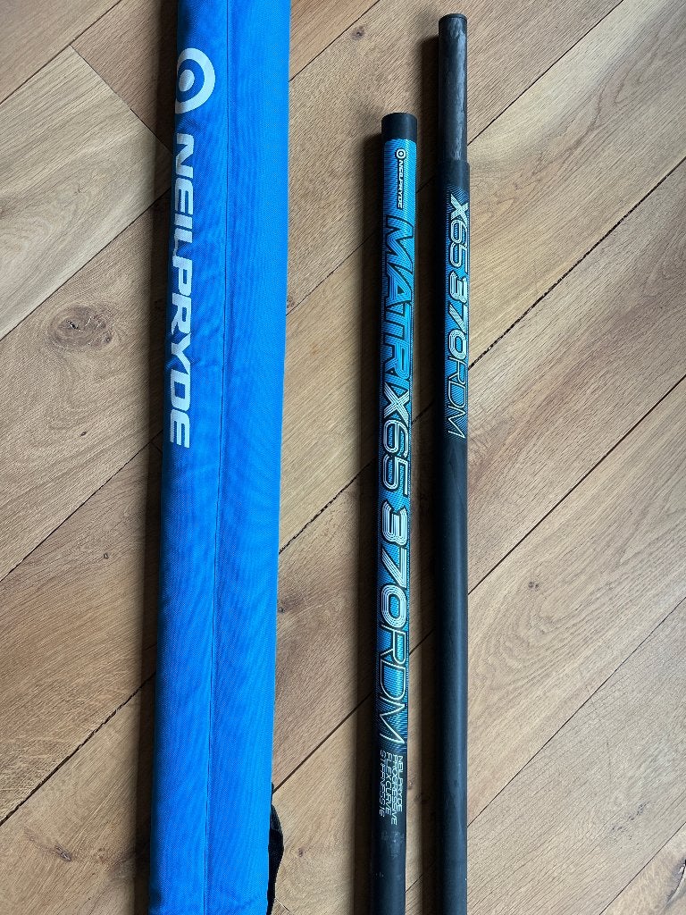 NeilPryde X65 370 RDM Mast Windsurfen, Watersport en Boten, Ophalen, Mast, Zo goed als nieuw, Neilpryde