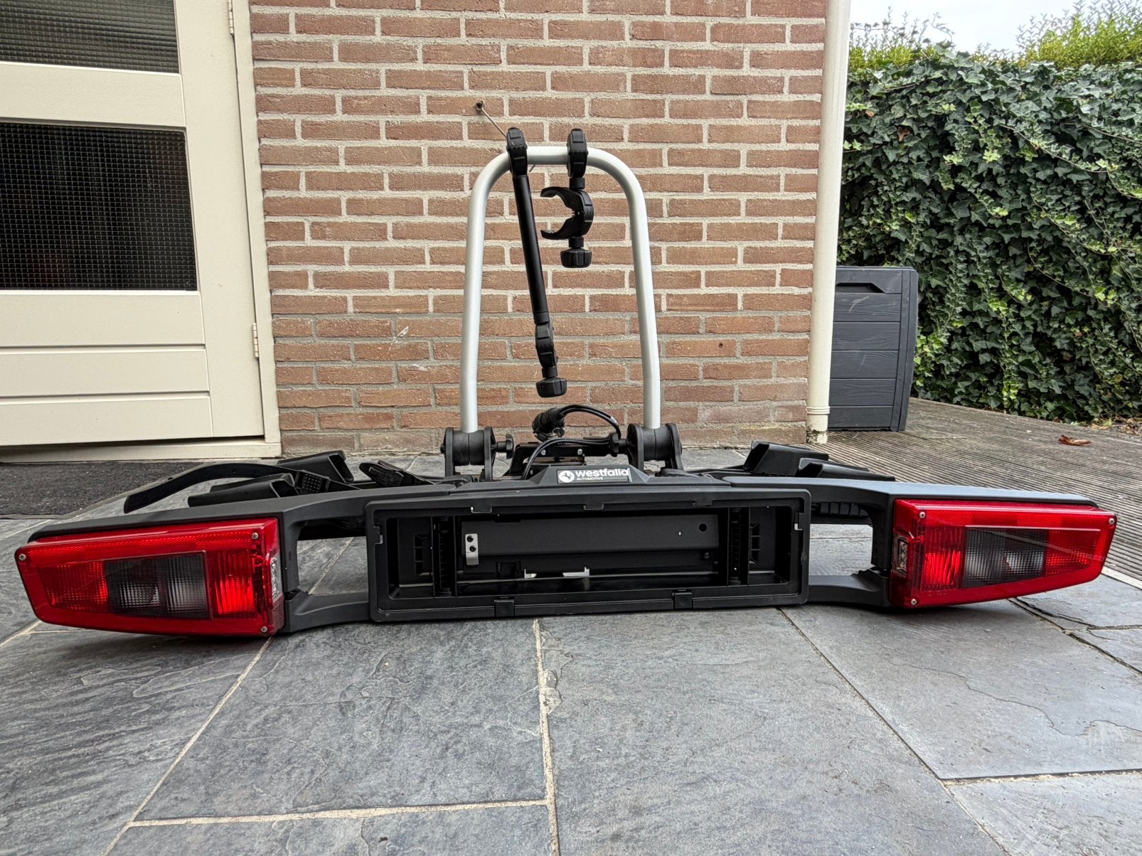 Westfalia Bikelander BC80 met LED Hybride achterverlichting., Ophalen, Zo goed als nieuw, Trekhaakdrager