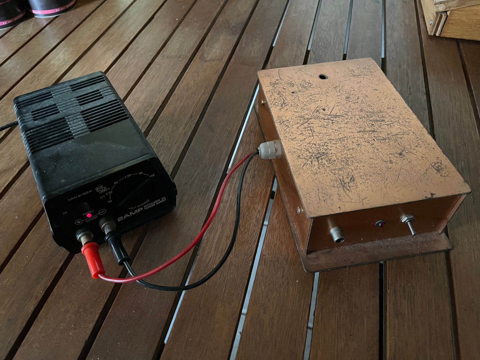 5 watt zender met voeding, Telecommunicatie, Zenders en Ontvangers, Ophalen, Gebruikt, Zender