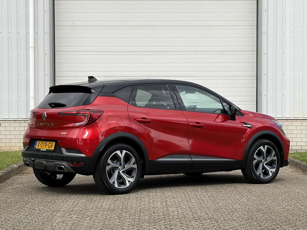 Renault Captur 1.3 mild hybrid 160 R.S. Line / Stoel Stuurwi, Gebruikt, Leder en Stof, 1330 cc, Bedrijf