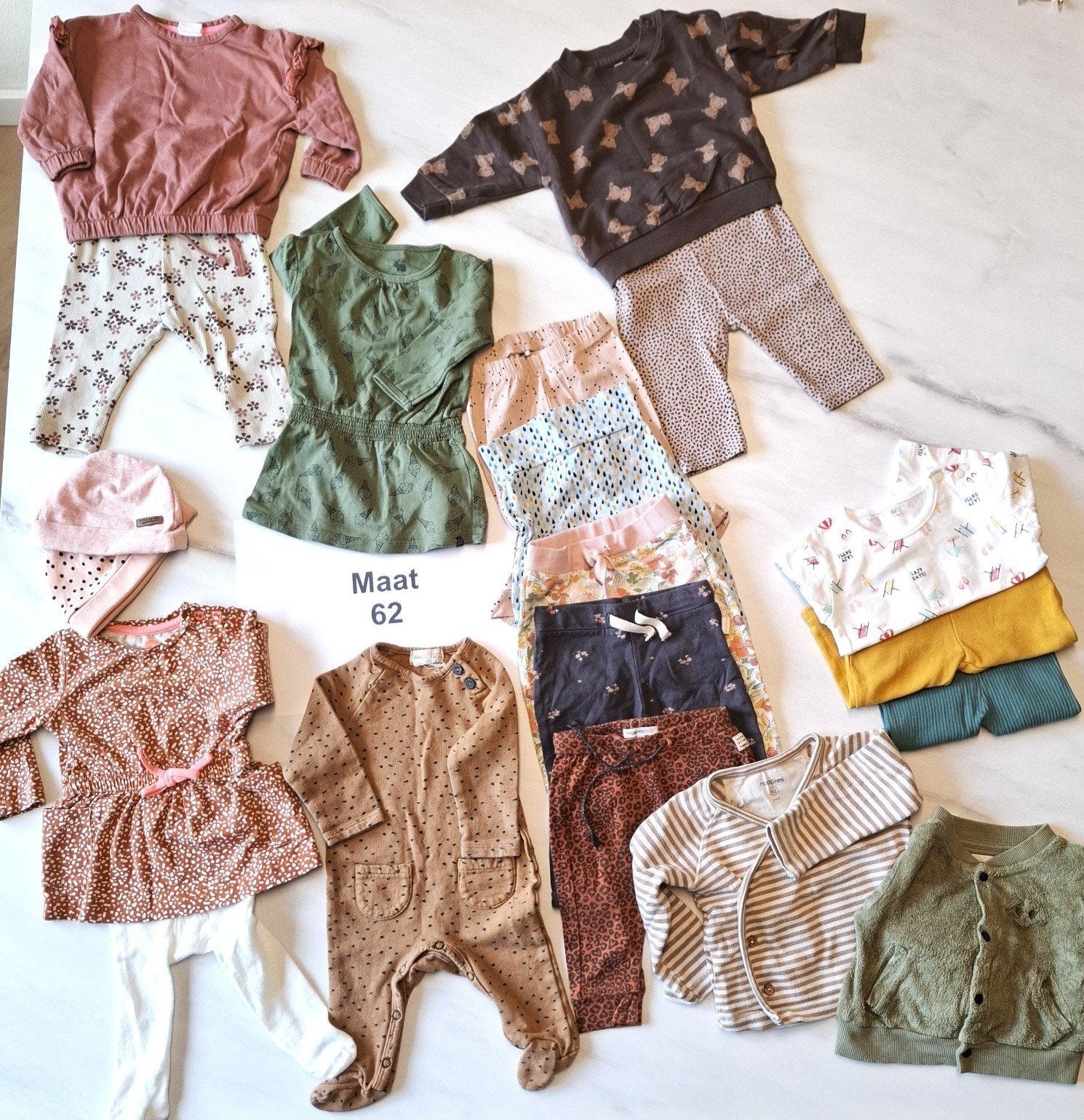 Leuk kledingpakket voor een meisje, maat 62, Kinderen en Baby's, Verzenden, Gebruikt, Maat 62