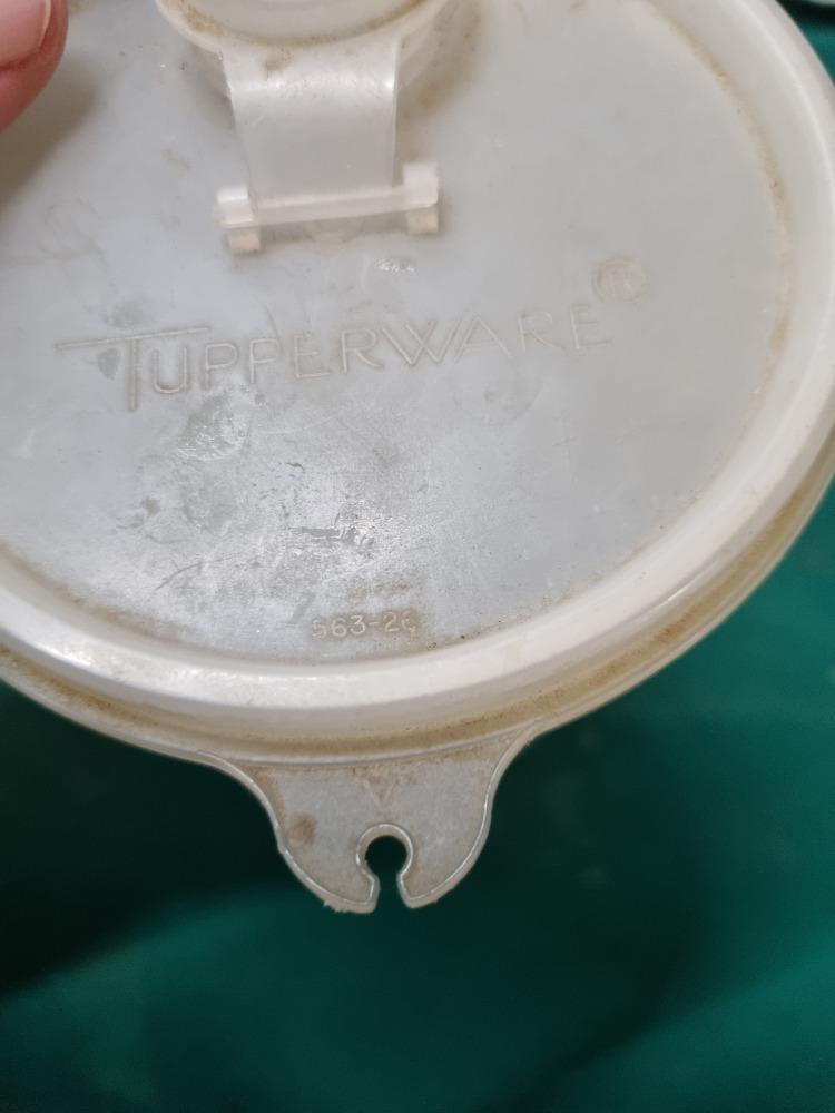 schenker tupperware wit, Ophalen of Verzenden, 'T Olde Gre-j, Info@toldegrej.nl, Endepoelstraat 20f Didam