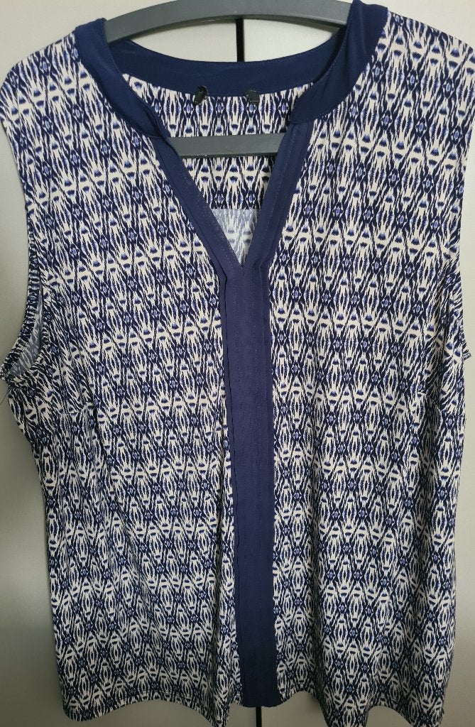 Promiss top print maat 50, Kleding | Dames, Grote Maten, Promiss, Verzenden, Beige, Nieuw