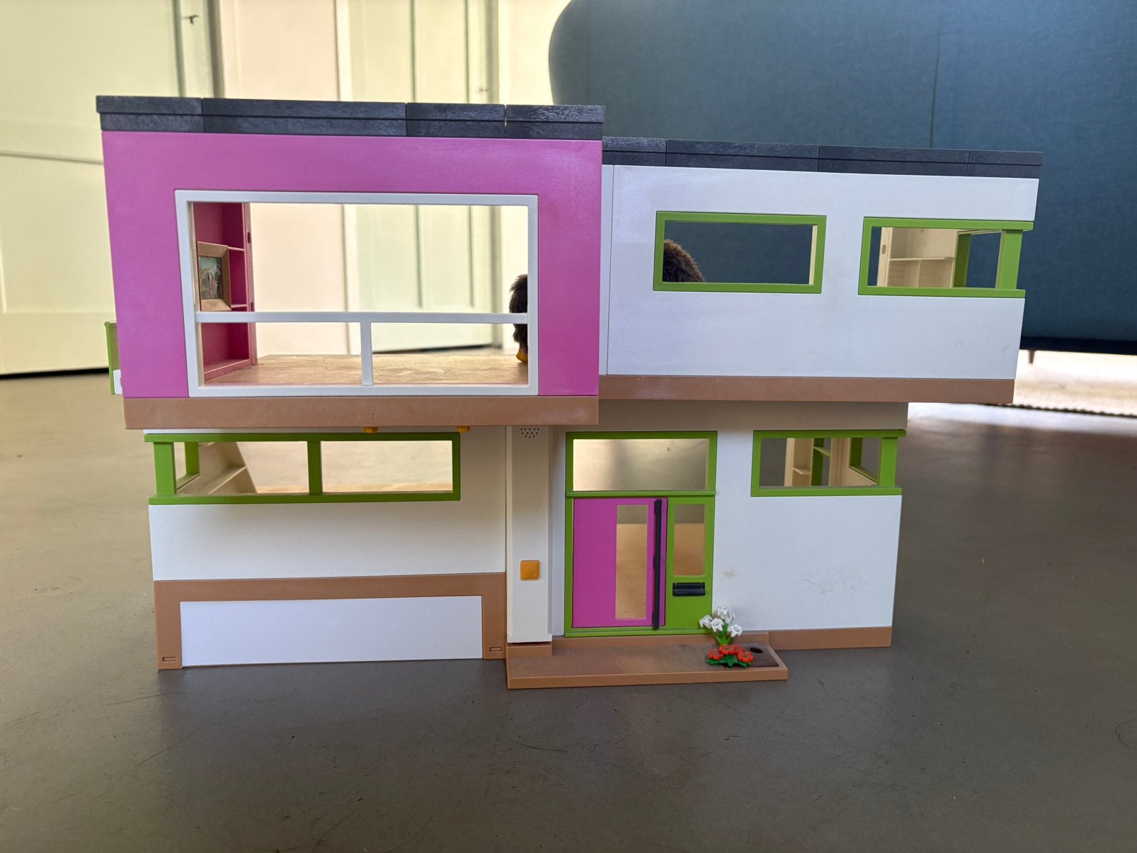 Playmobil huis met Sylvanian family egeltjes, Ophalen, Gebruikt, Poppenhuis