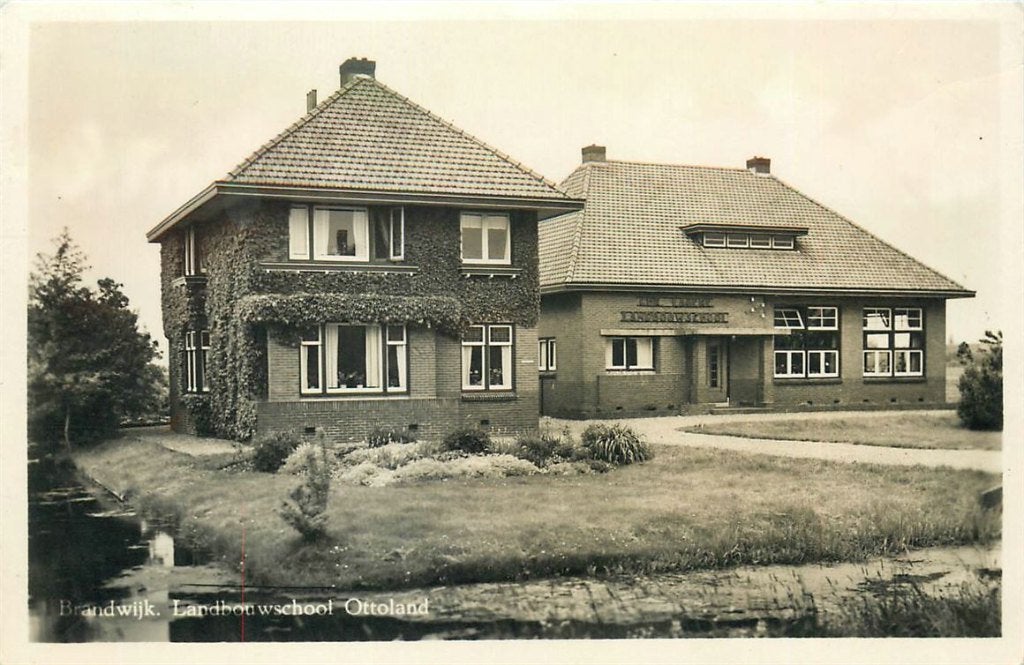 701-162-011 Brandwijk Landbouwschool Ottoland, Verzenden, Voor 1920, Zuid-Holland