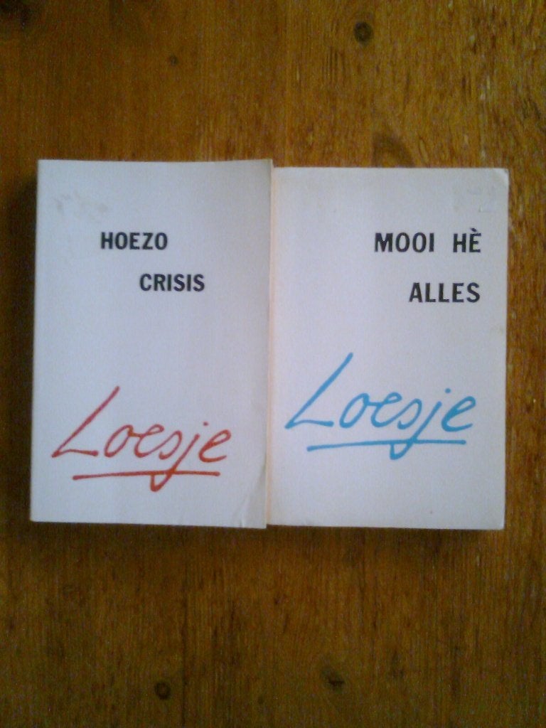 Loesje Hoezo crisis / Loesje mooi hè, alles, Ophalen of Verzenden, Zo goed als nieuw