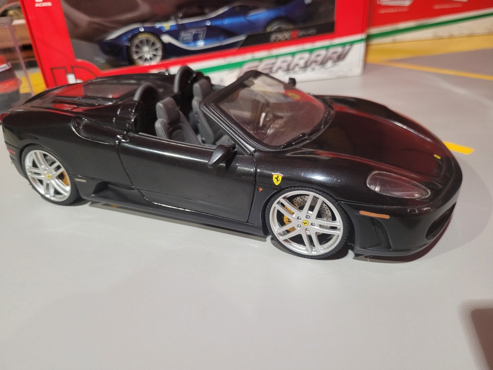 Ferrari 430 spider "elite", Ophalen of Verzenden, Zo goed als nieuw, Hot Wheels